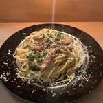 瀧商店 - ポルチーニと卵のオイルパスタ