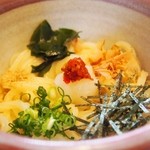 Jikasei Komeya No Udon - 【再訪２】赤ぶっかけ　￥580