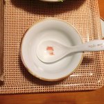 ３丁目のカレー屋さん  - 牡蠣とアサリのカレー雑炊 1400円 の取り皿