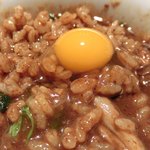 ３丁目のカレー屋さん  - <'12/12/01撮影>牡蠣とアサリのカレー雑炊 1400円 のうずらの卵