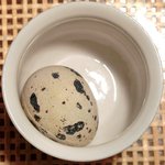 ３丁目のカレー屋さん  - 牡蠣とアサリのカレー雑炊 1400円 のうずらの卵