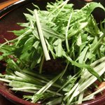 ３丁目のカレー屋さん  - <'12/12/01撮影>牡蠣とアサリのカレー雑炊 1400円 の水菜