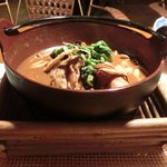 ３丁目のカレー屋さん  - 牡蠣とアサリのカレー雑炊 1400円