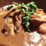 ３丁目のカレー屋さん  - 牡蠣とアサリのカレー雑炊 1400円