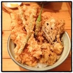 Tempura Ishihara - 海老野菜天丼