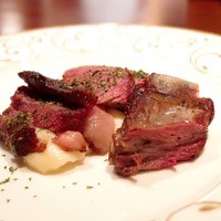 コントワール ミサゴ - 手作り鹿ベーコン　じゃがいもピューレ添え　1,470円
