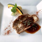 スカイレストラン パリ - 豚ロースのグリル　バーベキューソース
