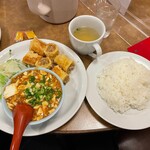 南海飯店 - 名物！！春巻定食①