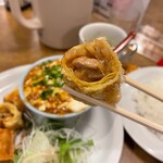 南海飯店 - 春巻断面