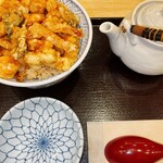 江戸前 天丼 はま田 - 料理写真:まつたけご飯の松茸天丼
