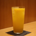 こころや - あらごしみかんソーダ割り