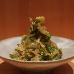 こころや - セロリの塩昆布和え