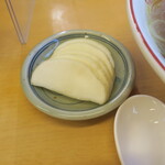 佐々木食堂 - サービスの漬物