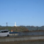 佐々木食堂 - おまけ　遠くに釜石大観音見えます