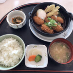 くまもと中央カントリークラブ - カキフライ味噌煮