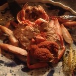 グリーンスポット - メインの魚料理は特別注文のセイコ蟹