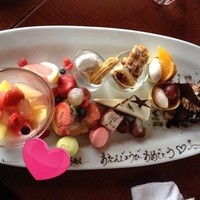 The lounge on the water - フルーツ盛り合わせプレート（別料金）