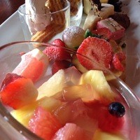 The lounge on the water - フルーツ盛り合わせプレート（別料金）
