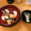 山寿司 - 令和3年11月 ランチセット
にぎり8貫＋揚げ出し豆腐＋お吸い物 800円