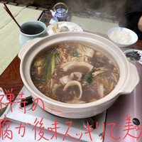 貴船 仲よし - ミニぼたん鍋 4200円（ + 雑炊 300円）