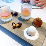 レミニセンス - シェフが幼少の頃食べていたお菓子を再現した茶菓子