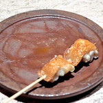 地鶏らぼ - 抱き身葱挟み