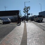 ベスト電器スタジアム - 前にサポーター