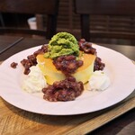 CAFE RESTO - 料理写真:スフレパンケーキ 小倉