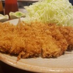 卯作 - ランチのロースカツ定食　800円