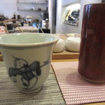 錦そや - 先に、豆乳 to ほうじ茶。