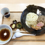 らぁ麺 飯田商店 - つけ麺（しょうゆ味）（1800円）