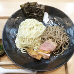 飯田商店 - つけ麺の麺＝2種類の合い盛り