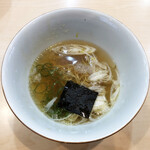 飯田商店 - お出汁割り（煮干）（200円）