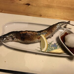 酒肴 新屋敷 - 秋刀魚の塩焼き