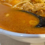 蒙古タンメン中本 - 【再訪】ゴモミのスープ