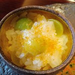 米倉 - 銀杏とカラスミ。