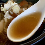 大石家 - 野菜・根菜の味がよく染みたツユ