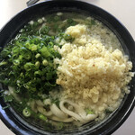 富士見うどん - 2021/11/07
      かけうどん 1玉 270円