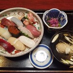 福仙 - 料理写真:◆「握り寿司」(松)