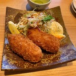 かがのと海鮮処 旬魚亭 - かにクリームコロッケ。890円