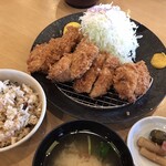 とんかつ玉藤 - 鶏づくし定食