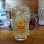 哈爾濱餃子 - ハイボール♪