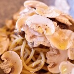 トラットリア ジッリ - マッシュルームづくしのパスタ