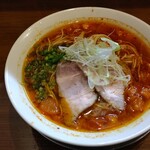 ラメン ラカン - 辛トマトラーメン(大盛)季節限定　９８０円