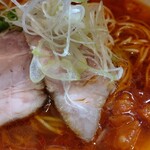 ラメン ラカン - 辛トマトラーメン　アップ