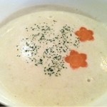 2012.11.30　週替わりスープは白菜とじゃがいものポタージュ