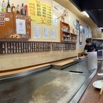 京祇園ねぎ焼 粉 - 焼場