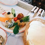 トルコレストラン イスタンブールGINZA - 前菜4種