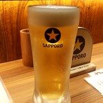 カドクラ商店 - 早割生ビール：290円+税
