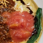 中華ノ麺 シンフウ - カレー担担麺（麻辣咖喱担担麺）